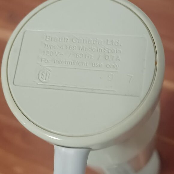 Braun Model 4169 Handheld Immersion blade Stick Blender 120V - Picture 3 of 3